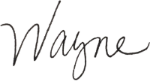Wayne Osborne signature