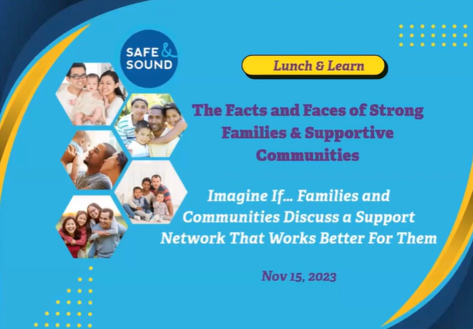 Lunch and Learn flyer for the event.