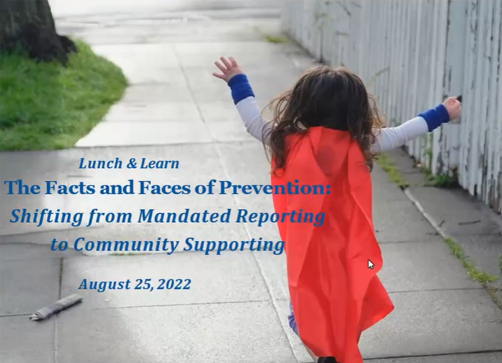 Lunch and Learn flyer for the event.