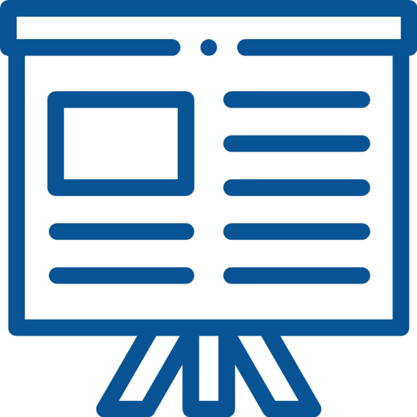 Icon denoting whiteboard