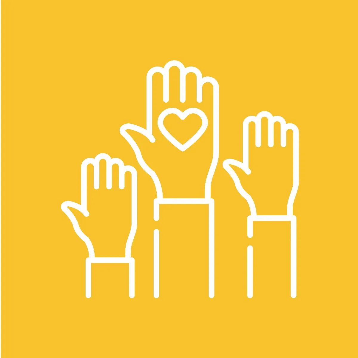 icon showing volunteering